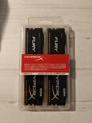 RAM DDR4 HyperX Fury 16GB (2x8GB) 2400