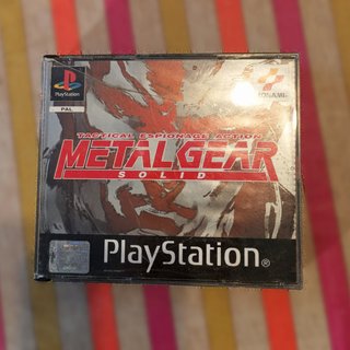 Metal Gear Solid (PS1) Black Label SLES - 01734