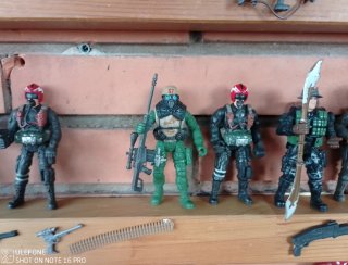 Lote de 4 Figuras Chap Mei con Accesorios