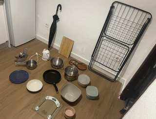 Lote de menaje y accesorios de cocina