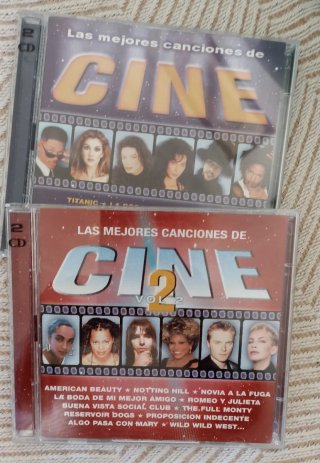 2 CD Las Mejores Canciones de Cine