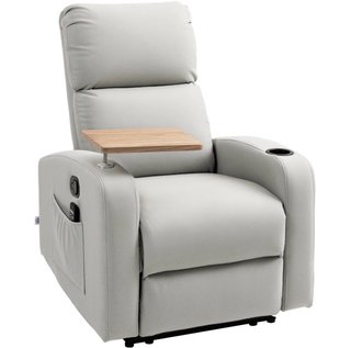 Sillón de Masaje Reclinable Gris