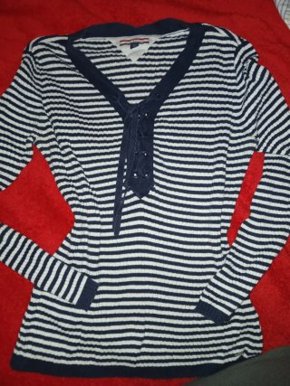 Jersey de Rayas tommy hilfiger mujer