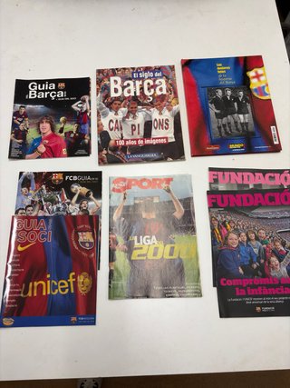 Revistas barça variadas fcb