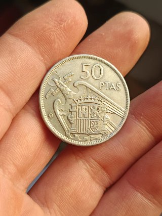 50 Pesetas 1957 *71 franco