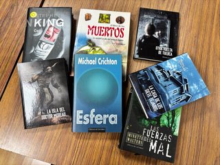 Libros especial Halloween, 5€ cada uno