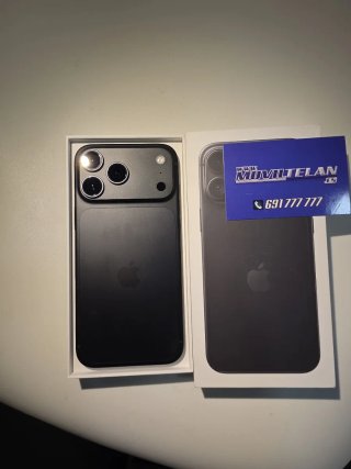 iPhone 18 Pro Max 256GB Negro 0 ciclos