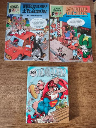Lote 3 Cómics Ibáñez + 13 Rue del Percebe d REGALO