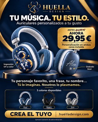 Auriculares Inalámbricos Personalizados