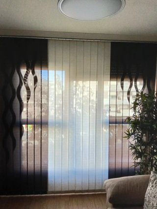 Cortinas de Salón 2,60m x 2,58m