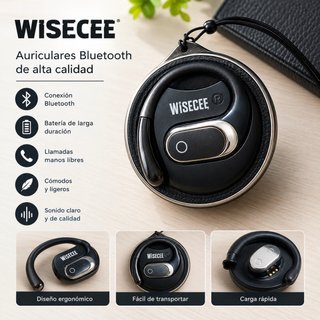 Auriculares Bluetooth WISECEE