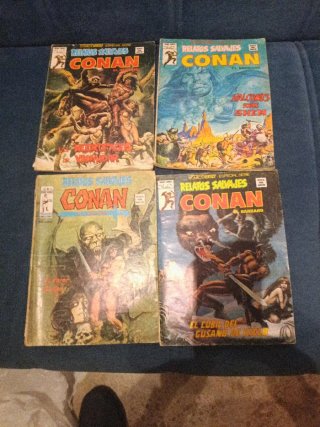 4 Cómics - Conan El Bárbaro, Relatos Salvajes.