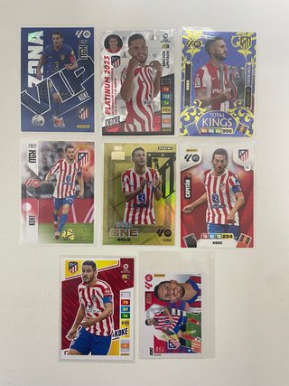 Lote de Cromos de Koke (Atlético de Madrid)