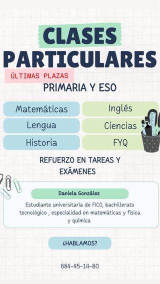 Clases particulares