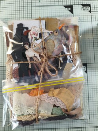 Lote de Material para Scrapbooking o Junk Journal