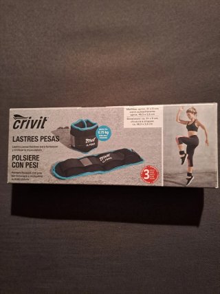 Lastres Pesas Crivit 0,75kg