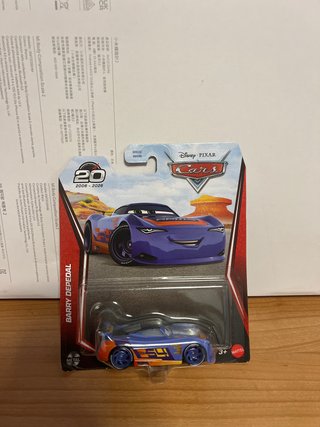 Coche Barry Depedal Disney Pixar Cars