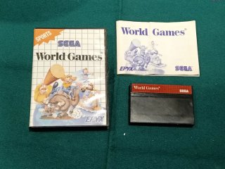 World Games Sega Master System completo