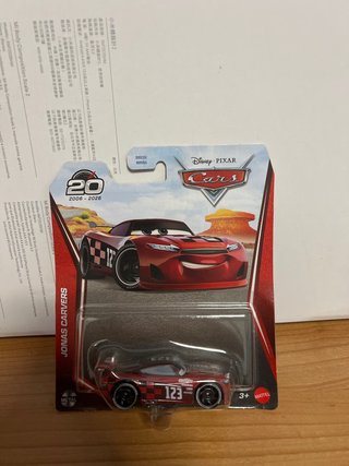 Coche Disney Pixar Cars Jonas Carvers