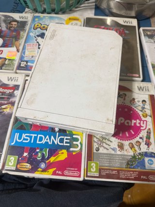 Consola Nintendo Wii con juegos