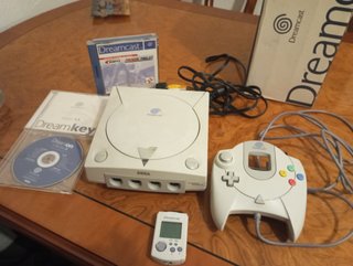 Consola Sega Dreamcast con caja original