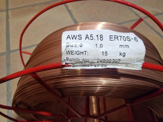 Hilo de Soldadura AWS A5.18 ER70S-6 1mm