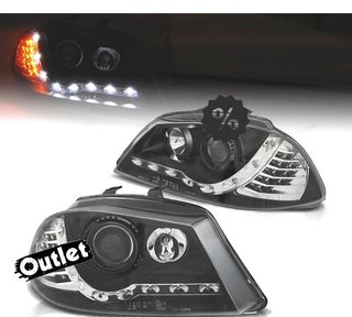 CX FAROS SEAT IBIZA 6L 02-08 LUZ DIURNA Y INTERMITENTE LED F