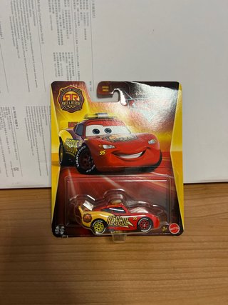 Coche Rayo McQueen Race and Rescue Mattel