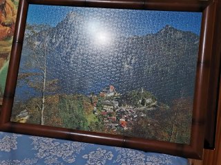 Cuadro de Puzzle Paisaje Montañoso
