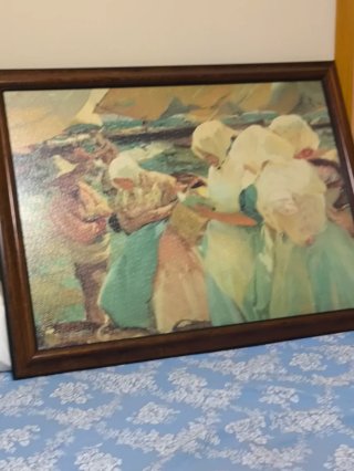 Cuadro de Puzzle con Marco de Madera110x85