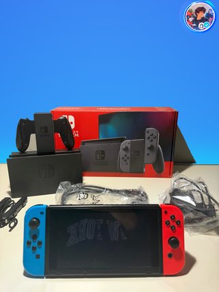 ¡COMO NUEVA! Nintendo Switch V2 Completa
