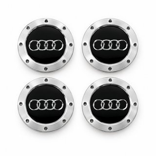 4 Tapabujes Audi 146mm modelo RS4 old 8DO 601 165K