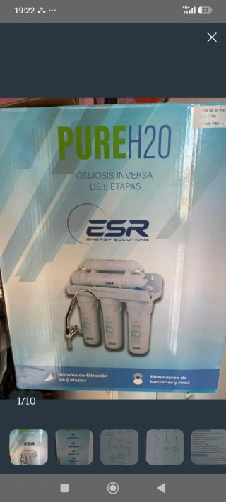 Equipo de Ósmosis Inversa 5 Etapas ESR
