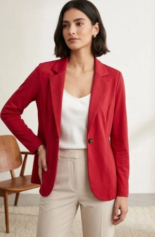 Blazer de Verano Rojo