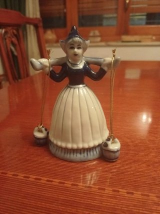 Figura Campana Holandesa Delft 12cm