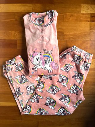 Pijama rosa unicornios