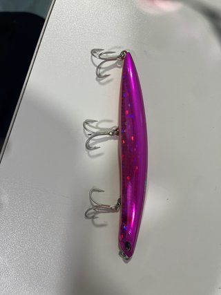 Señuelo de Pesca Spinning Rosa