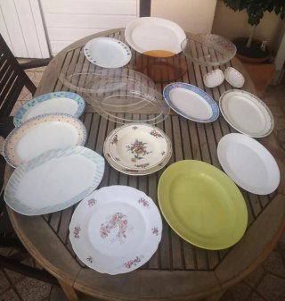 Lote bandejas tamaños variados