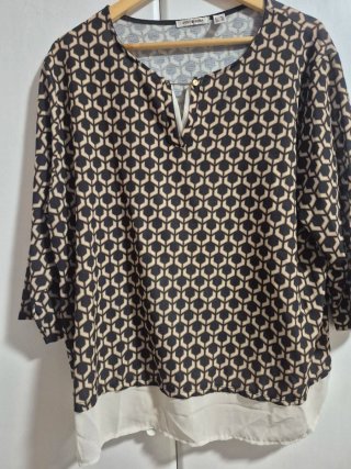 Camisa Punt Roma Estampada Talla XL