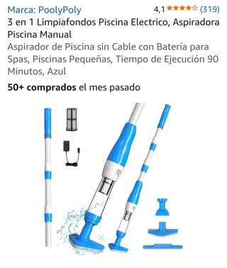 Limpiafondos Eléctrico PoolyPoly
