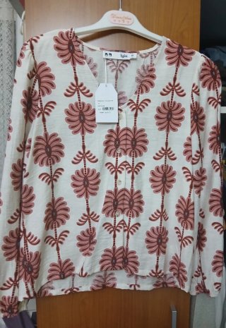 Conjunto Camisa y Pantalón Estampado tallaS