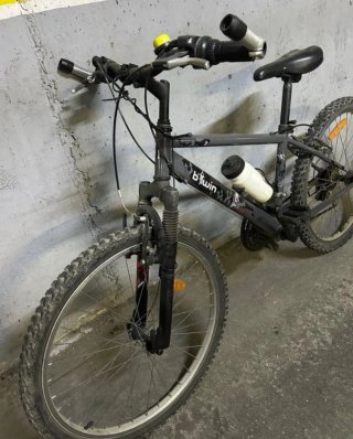 Bicicleta de Montaña Btwin Gris
