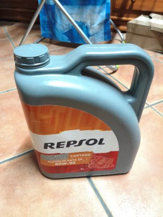 Aceite Repsol Cartago 80W-90 2'3L