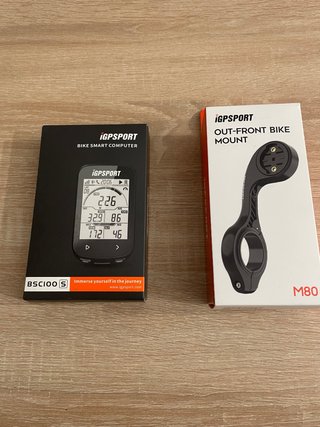 GPS para Bici iGPSPORT BSC100S con Soporte M80