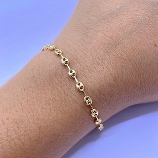 Pulsera GC Calabrote Oro 18K