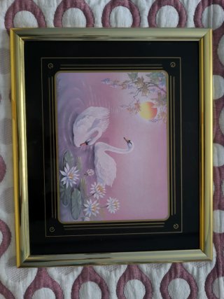 Cuadro Decorativo Cisnes