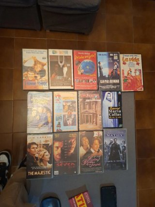 Lote de 13 Cintas VHS de Cine