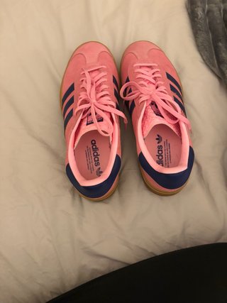 Zapatillas Adidas Gazelle Rosa y Azul