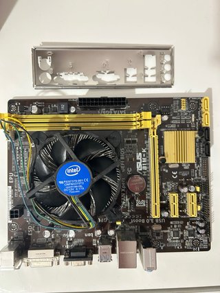 Placa Base Asus H81M-K + i3-4150