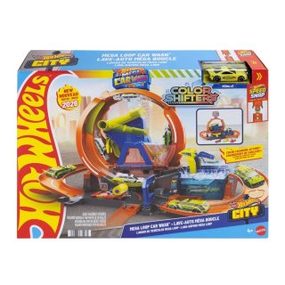Pista Hot Wheels City Mega Loop Car Wash